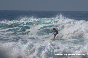 MacLaren at Makaha.